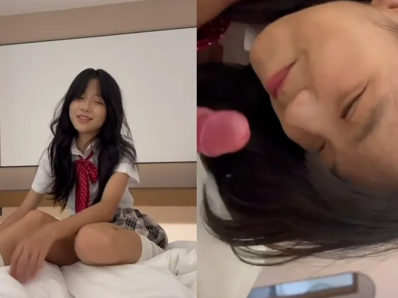 Em loli dễ thương liếm cò biến em thành con em đào dam dang p1